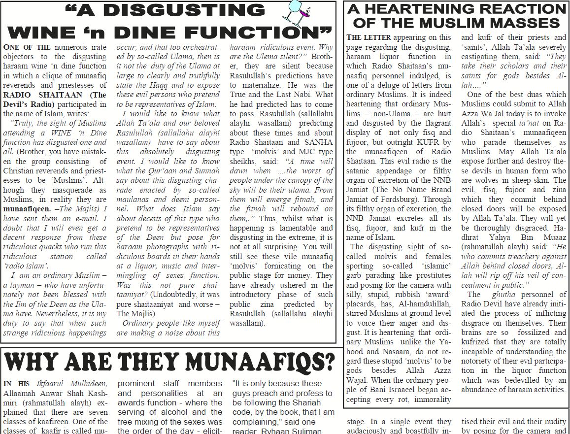 A Disgusting Wine n Dine Function, page 1
